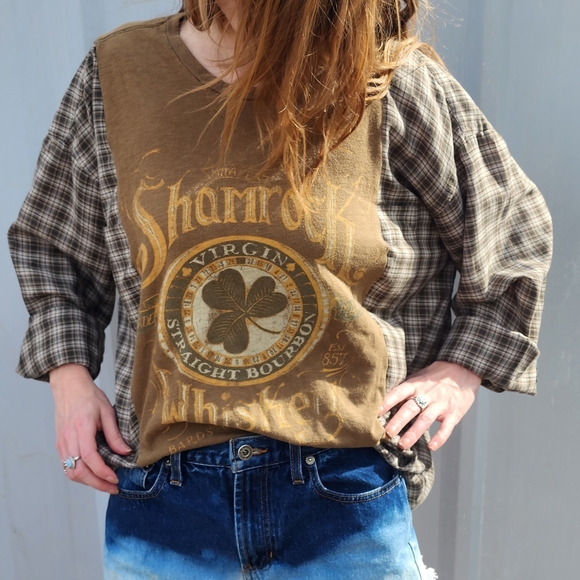 Shamrock Whiskey Flannel Rework - Picture 7 of 8